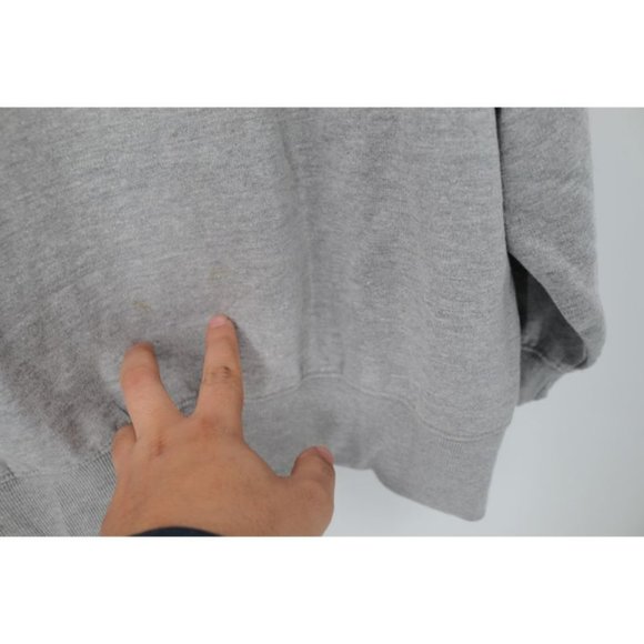 NWT Urban Outfitters sweatshirt Womens Medium Mock Neck Pullover Gray oversized - Picture 12 of 13